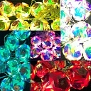 картинка Праздник огней "Рождественские шары" 5см, 15 шаров, с переходником, в ассортименте/48шт — Великий Путь